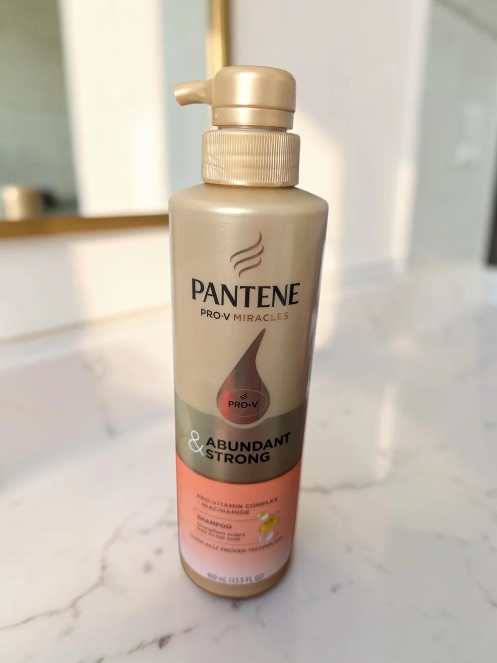 Pantene Pro-V Miracles Abundant & Strong Shampoo 13.5 fl oz (New)